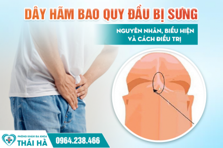 Dây Hãm Bao Quy Đầu Bị Sưng – Nguyên Nhân, Biểu Hiện Và Cách Điều Trị