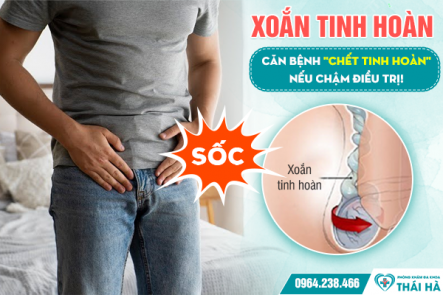[Sốc] Xoắn tinh hoàn – Căn bệnh 