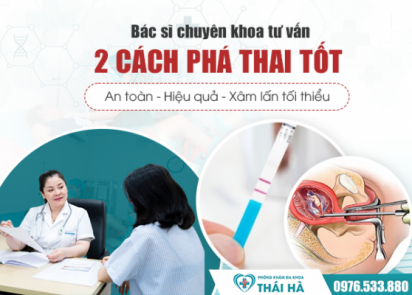 Bác sĩ chuyên khoa tư vấn hai cách phá thai tốt: An toàn - Hiệu quả - Xâm lấn tối thiểu