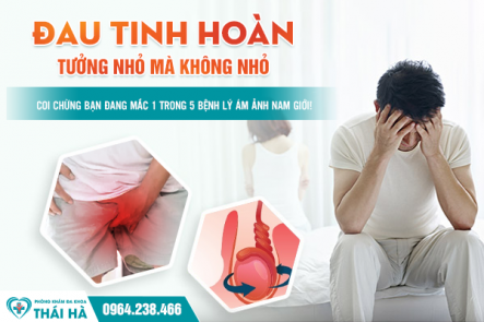 Đau Tinh Hoàn Tưởng Nhỏ Mà Không Nhỏ – Coi Chừng Bạn Đang Mắc 1 Trong 5 Bệnh Lý Ám Ảnh Nam Giới!